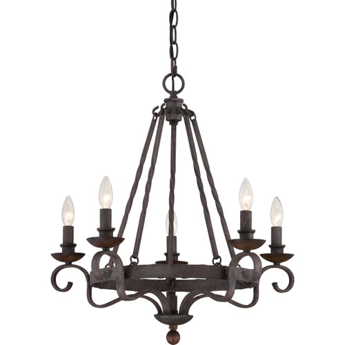 Quoizel QZL-NBE5005 Traditional Chandelier 5 light