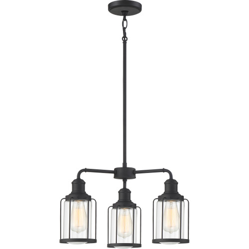 Quoizel  Transitional Chandelier 3 light QZL-LUD5020