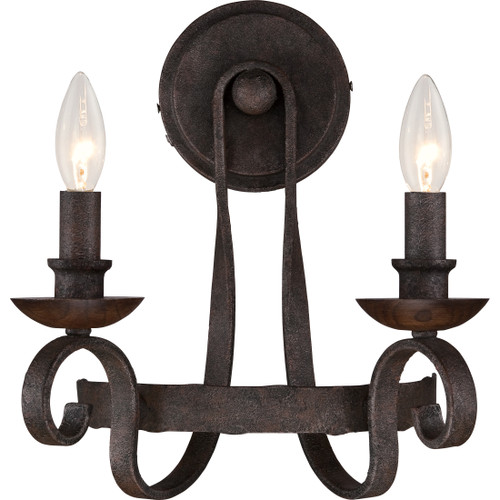 Quoizel QZL-NBE8702 Traditional Wall sconce 2 light