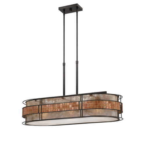 Quoizel  Transitional Island chandelier rnsc copr QZL-MCLG337