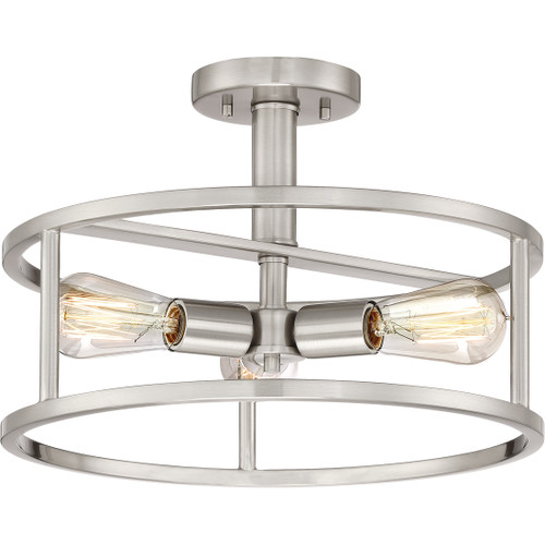 Quoizel QZL-NHR1715 Transitional Semi flush 3 lights