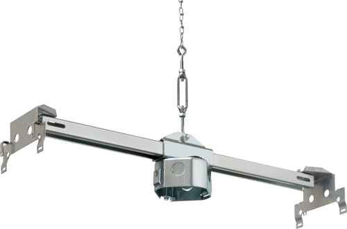 Arlington Industries Steel Fan and Fixture Box Kit for Suspended Ceilings - 70lb Rated