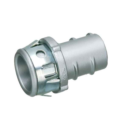 Arlington Industries 1/2" Snap-Tite Zinc Die-Cast Flex/MC Connector - UL Listed Screw-In Design