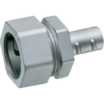 Arlington Industries EMT Compression to Flexible Metal Conduit Combination Coupling - Zinc Construction with UL/CSA Listing