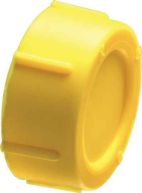 Arlington Industries Push-On Conduit Cap - Yellow Plastic Construction Arlington Industries Push-On Conduit Cap - Yellow Plastic Construction