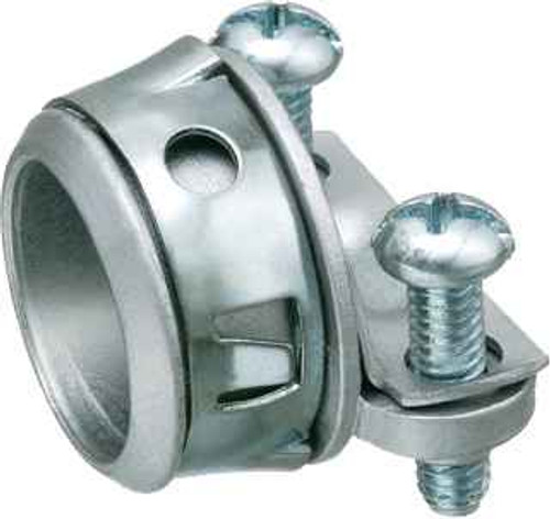 Arlington Industries Zinc Die-Cast NM Cable Connector with 2-Screw Clamp - Multi-Cable Support Arlington Industries Zinc Die-Cast NM Cable Connector with 2-Screw Clamp - Multi-Cable Support