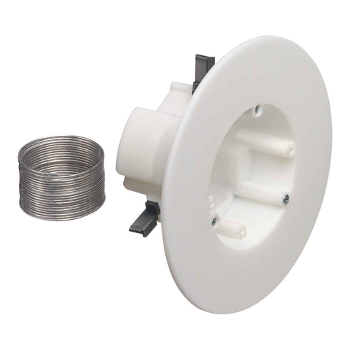 Arlington Industries CAM-LIGHT Suspended Ceiling Electrical Box - Dual Knockout, Paintable White Finish, cULus Listed, Made in USA