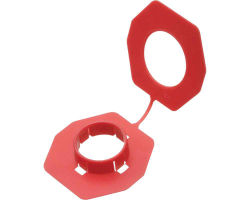 Arlington Industries Non-Metallic Snap-In Bushings for 2x4 Metal Studs - Red Plastic Construction Arlington Industries Non-Metallic Snap-In Bushings for 2x4 Metal Studs - Red Plastic Construction