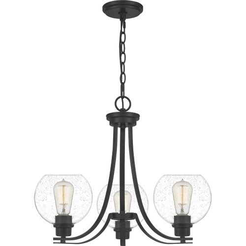 Quoizel QZL-PRUS5022 Transitional Chandelier 3 light