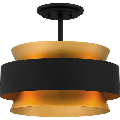 Quoizel QZL-QSF5570 Modern Semiflush 3 lights