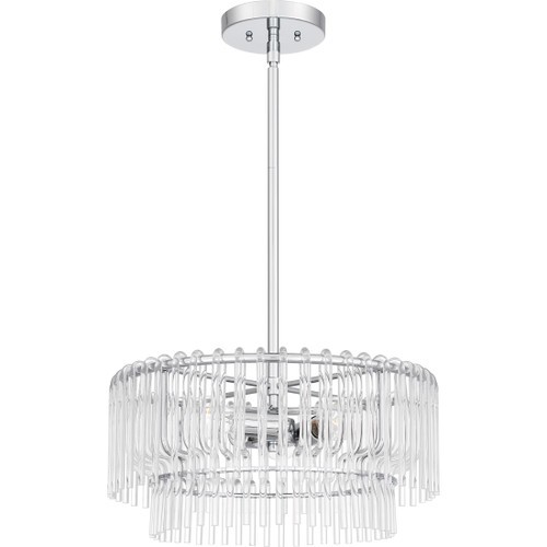 Quoizel QZL-PCTAY2818 Glam Pendant 3 lights