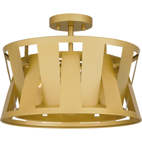 Quoizel  Modern Semi flush 3 lights soft QZL-QSF5640