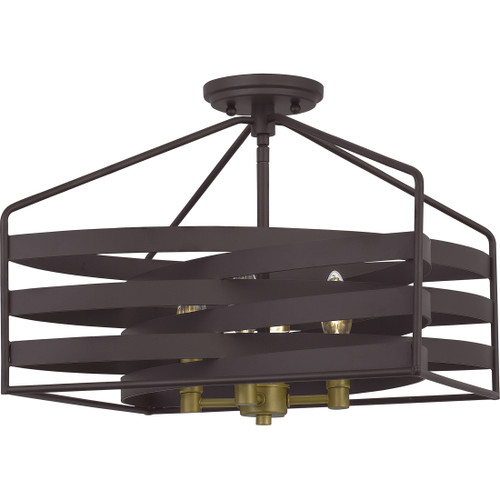 Quoizel QZL-QSF5186 Transitional Semi flush 4 light