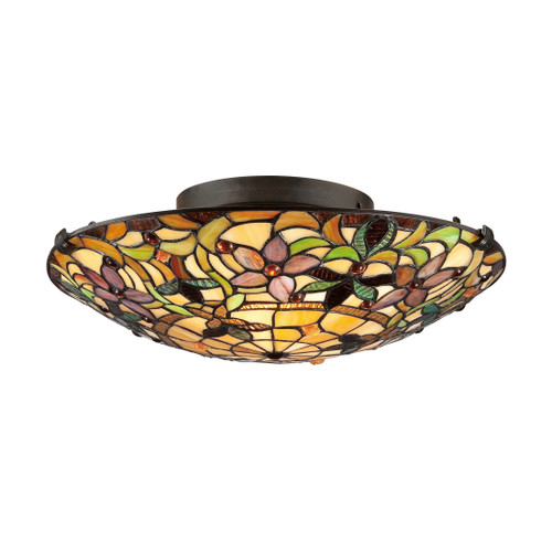 Quoizel QZL-TF1396 Traditional Flush mount tiff vintage 17"d