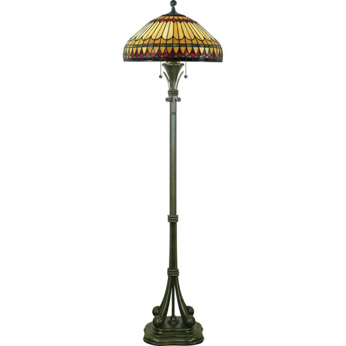 Quoizel  Traditional Floor lamp brsh bulion 18 d QZL-TF9320