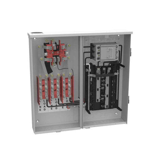 Milbank 7 Terminal Ring Type Small Closing Plate Link Bypass 1-100 Ampere Main Breaker 18 Branch Circuit