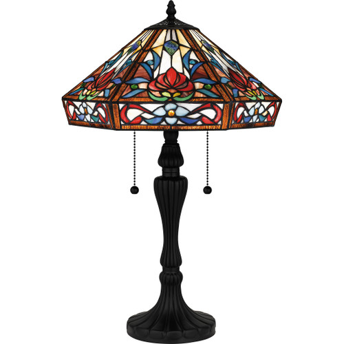 Quoizel QZL-TF16142 Traditional Table lamp tiffany 2 lights