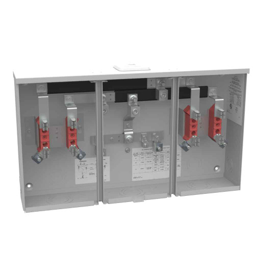 Milbank Multi-Position Sockets 125 Amps per Position Ring-Type Horizontal Gangs