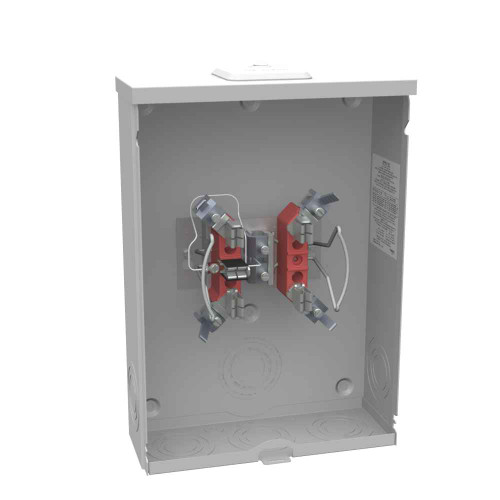 Milbank U2730-XL-KK 5 Terminal Ringless Small Closing Plate Horn Bypass