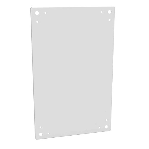 Milbank A-24P16 Back Panel Non UL Listed 24x16 Hinge Cover Type 3R Enclosures Type 4 Enclosures White Steel
