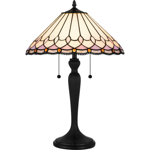 Quoizel  Transitional Table lamp tiffany 2 lights QZL-TF6149