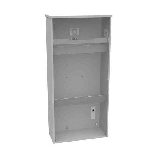 Milbank U3340-O 6 Terminal Ring Type Plain Top Test Switch Provision 24in-52in-11in Painted Steel Single Front Lift Off Screw Cover Current Transformer Rack Provision