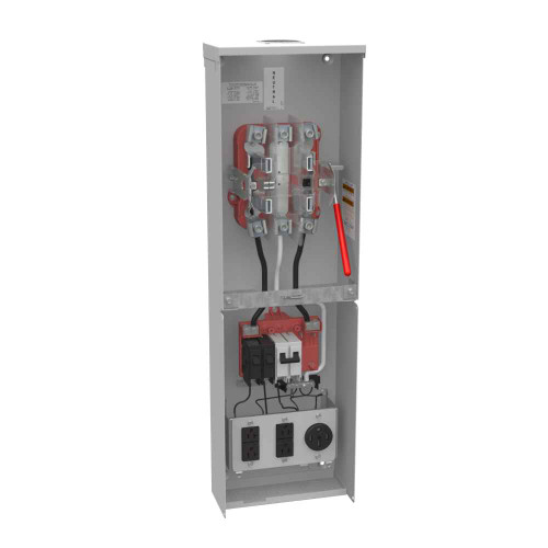 Milbank U5091-RL-76GBGR 4 Terminal Ringless Small Hub Open Lever Bypass 520GR 520GR 1450GB Surface Mount