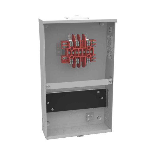 Milbank U4427-XL-21 13 Terminal Ring Type Small Closing Plate Test Switch Prewired