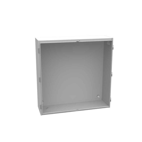 Milbank Hinge Cover UL Listed Steel No Knockouts ANSI 61 Gray