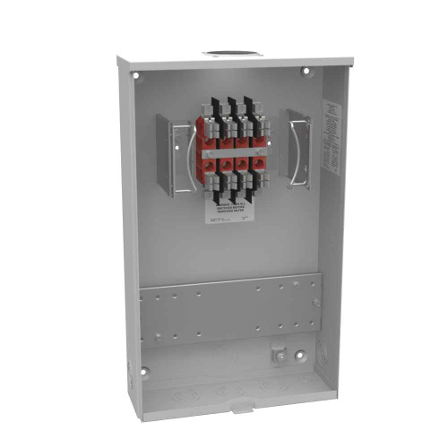 Milbank 20 Amps Ringless Small Hub Open Test Switch Provision Single Cover