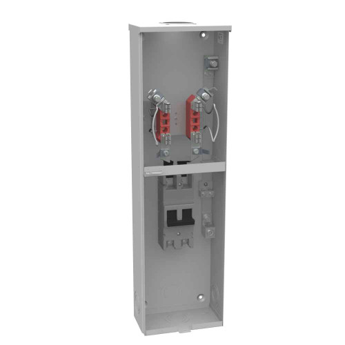 Milbank U7607-RL-200-KK-CECHA 4 Terminal Ringless Small Hub Open Horn Bypass 1-200 Ampere Main Breaker CECHA Approved