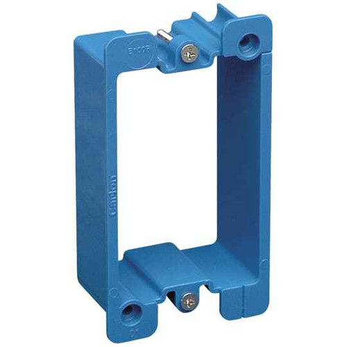Carlon 1-Gang PVC Box Extender - Blue Non-Metallic Outlet Box Extension