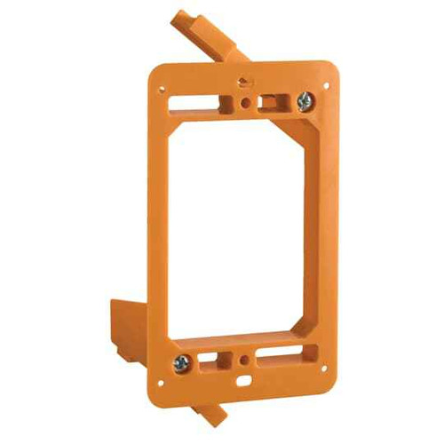 Carlon 1-Gang Orange Non-Metallic Low Voltage Mounting Brackets