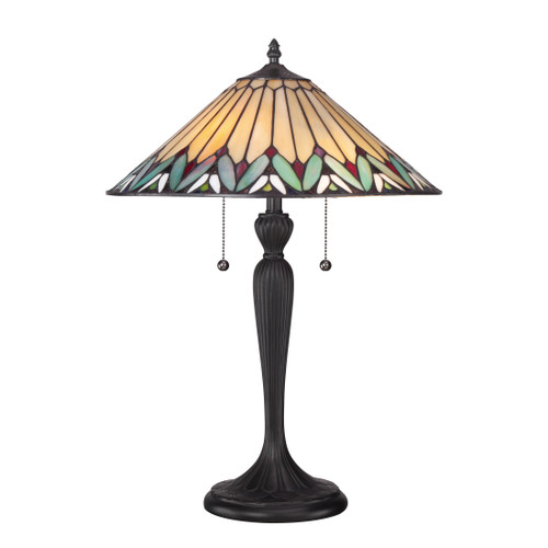 Quoizel  Traditional Table Lamp Tiffany 16"D QZL-TF1433