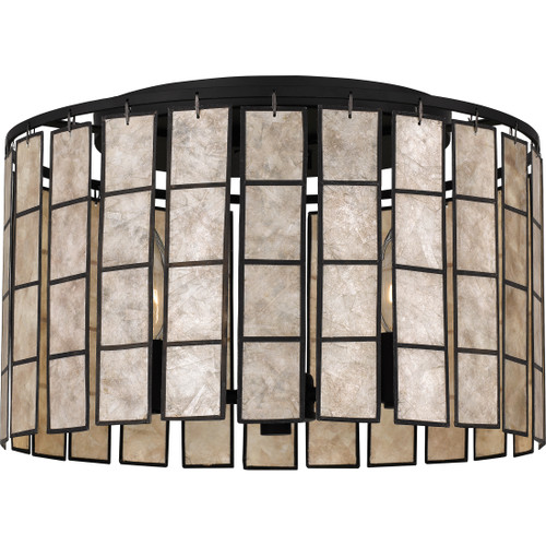 Quoizel QZL-SGLM1714 Coastal Semi flush 3 lights mica