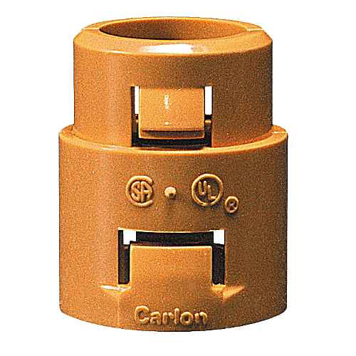 Carlon 1" Nonmetallic Adapters & Couplings for Plenum-Gard
