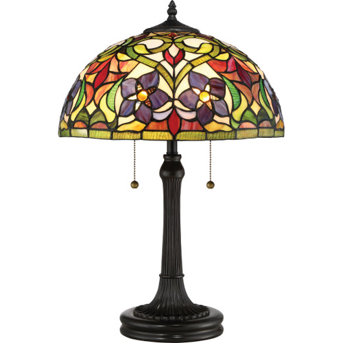 Quoizel  Table lamp tiffany 16"d QZL-TFVT6323