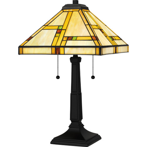Quoizel  Traditional Table lamp tiffany 2 lights QZL-TF16136
