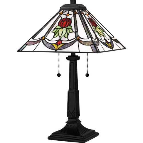 Quoizel QZL-TF16137 Traditional Table lamp tiffany 2 lights