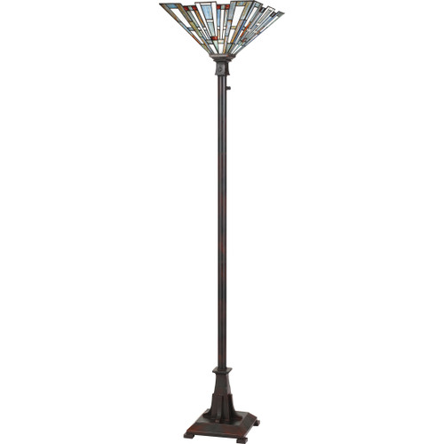 Quoizel  Traditional Torchiere tiffany 1 light valiant QZL-TFMK9471