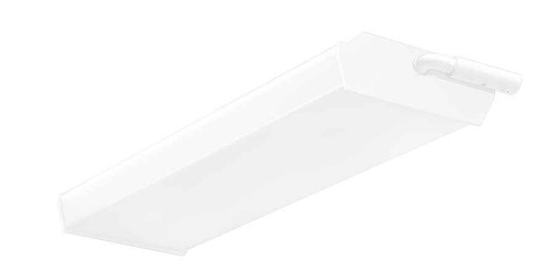 RAB GUS2 Series 2-Foot LED Strip Light (18W–25W, 3000K–5000K, 0–10V Dimming, White Finish)