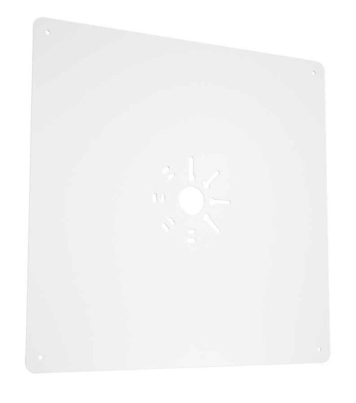 RAB VAN17 Retrofit Mounting Plate (14.57″ Square, White Finish)