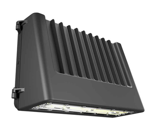 RAB SLIM Full-Cutoff LED Wall Pack – 40W-150W Field-Adjustable, 5000K/5000K CCT, Bronze