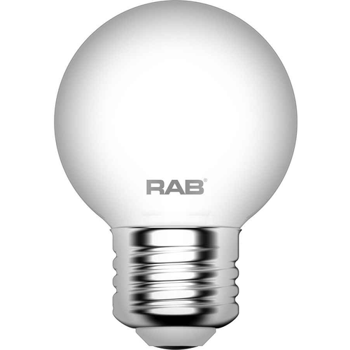 RAB G16.5 LED Globe Bulb 3.8W E12/E26 Base 2700K/5000K 90 CRI Decorative Lighting