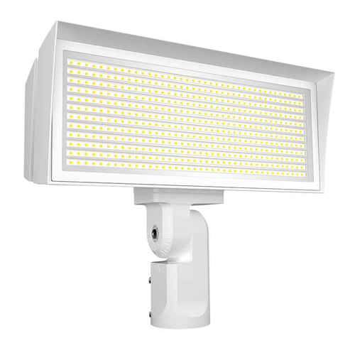 RAB FFLED Large LED Floodlight 180W 5000K Field-Adjustable Wattage with Slipfitter/Trunnion Mount