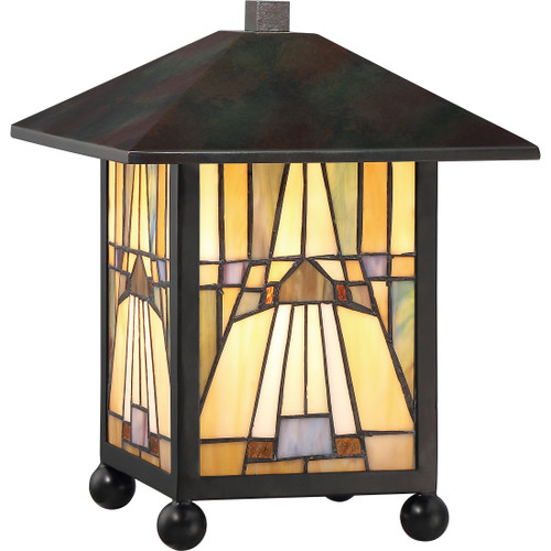 Quoizel QZL-TFIK6111 Transitional Table lamp tiffany valiant