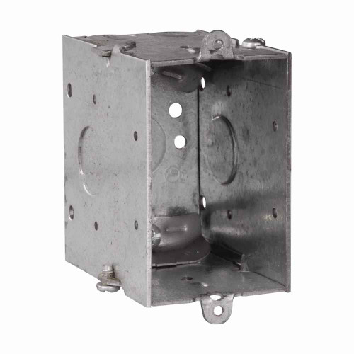 Eaton Crouse-Hinds 2-3/4" Gangable Steel Switch Box, 14 Cubic Inch