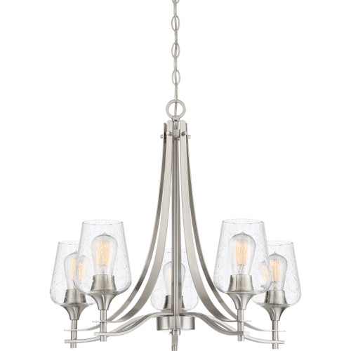 Quoizel  Transitional 5 lgt chandelier QZL-TWE5005