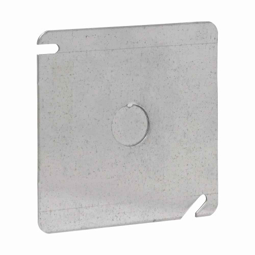 Eaton Crouse-Hinds Covers for 4" Steel Square Boxes, UL-Listed