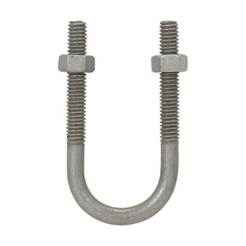 Crouse-Hinds Heavy-Duty Electrogalvanized Iron Conduit U-Bolts for Rigid/IMC Applications